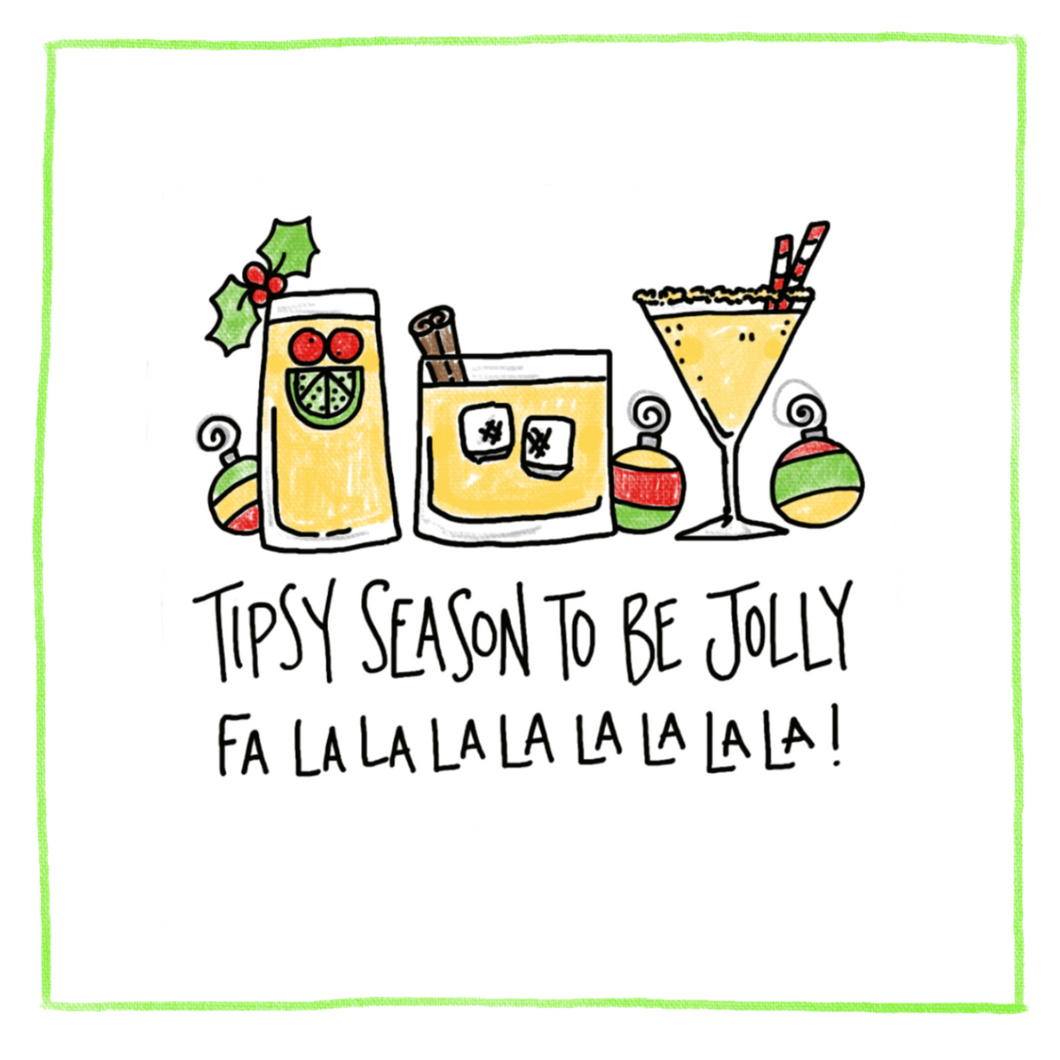 TIPSY-Greeting Card