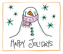 Load image into Gallery viewer, Happy Jolidays- Holiday Bottle Note
