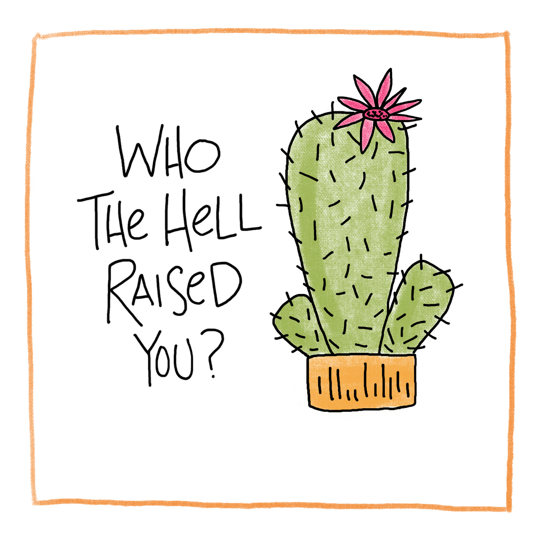 Raised-Greeting Card