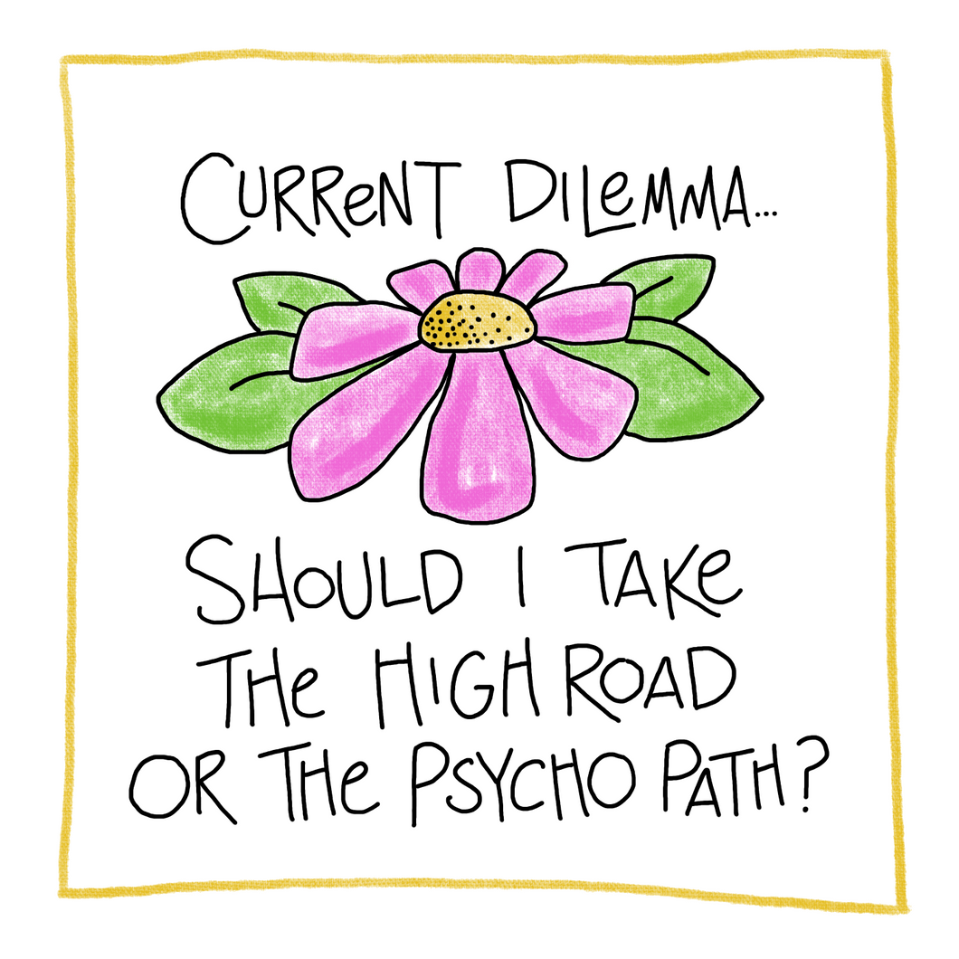 Psycho Path-Greeting Card