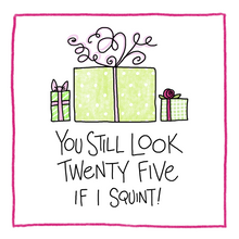 Load image into Gallery viewer, Squint-Greeting Card

