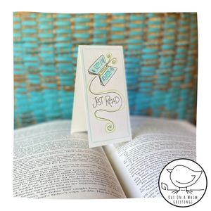 Just Read -Bookmark Card
