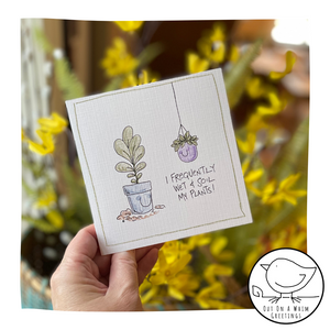 Plants-Greeting Card