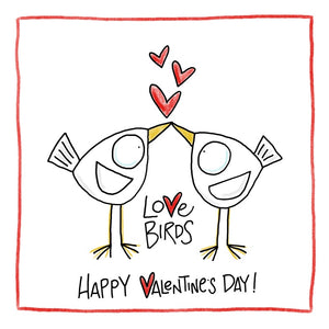 Love Birds -Greeting Card