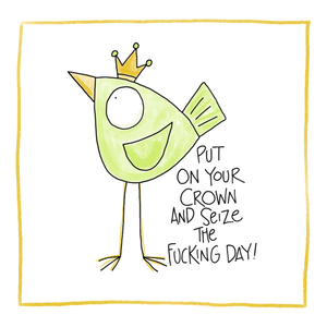 Crown-Greeting Card