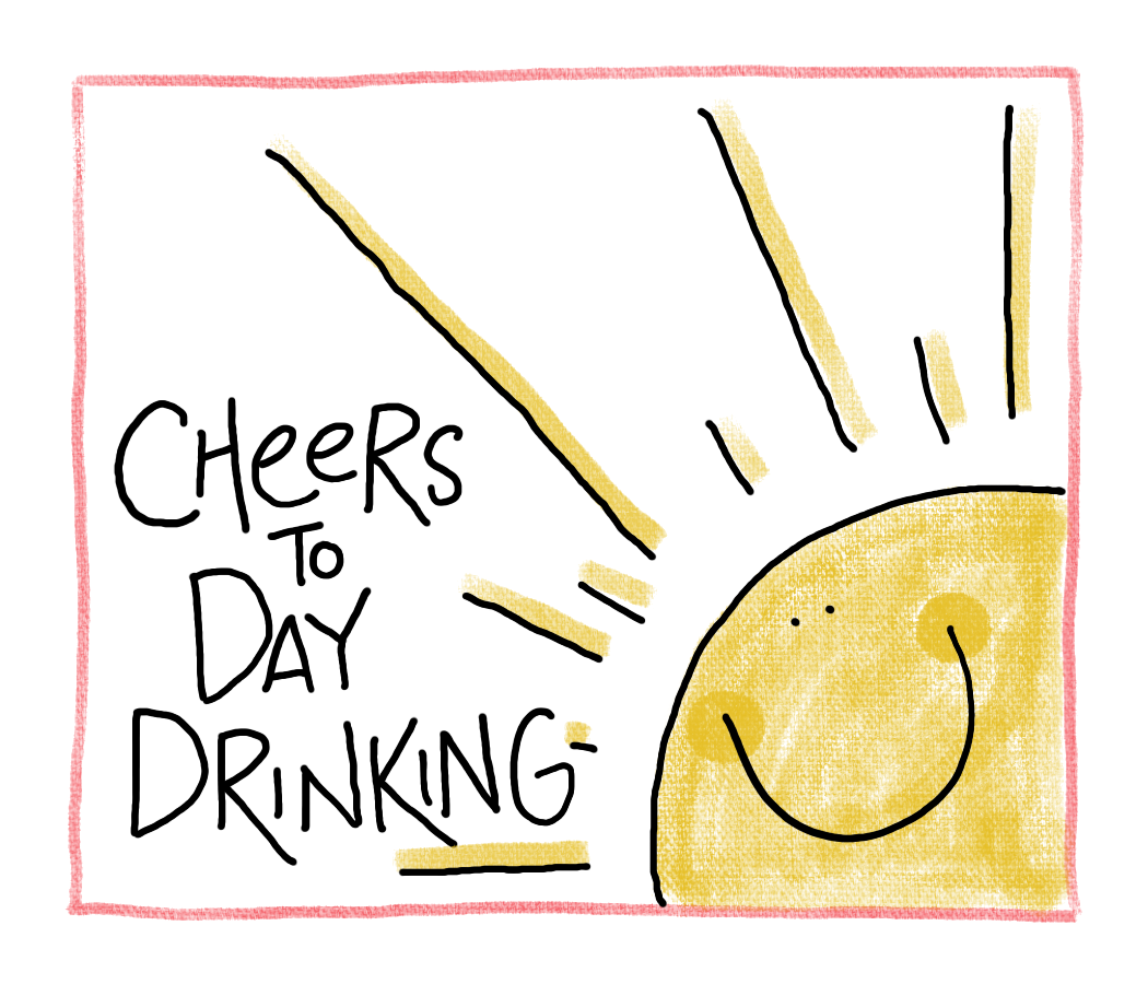 Day Drinking-Bottle Note