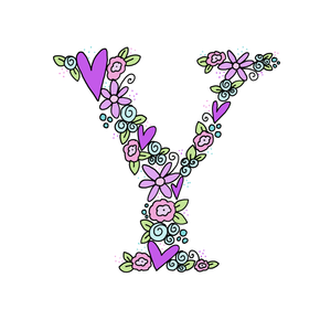 Y - Initial - 5"x5" Print