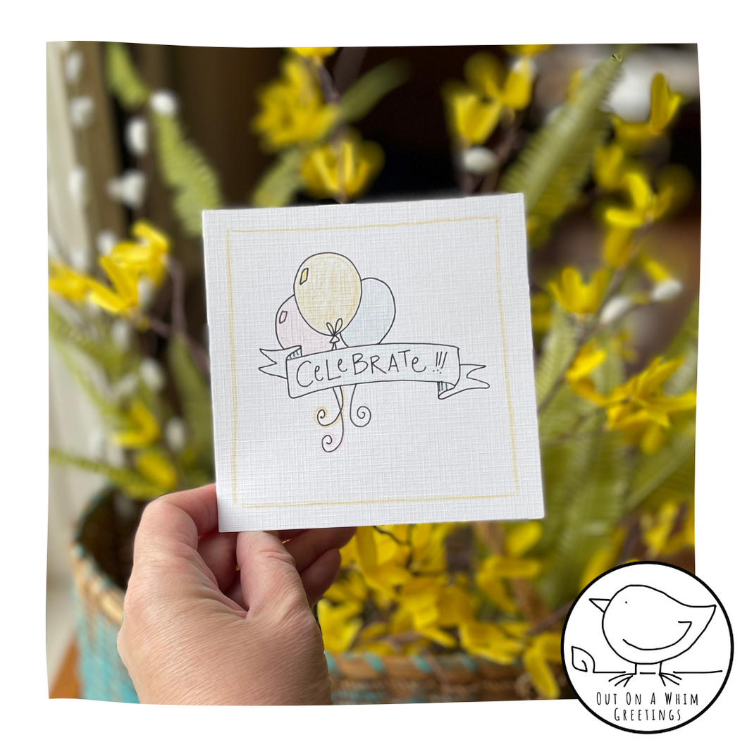 Celebrate-Greeting Card